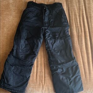 Kids Black  winter snow Pants